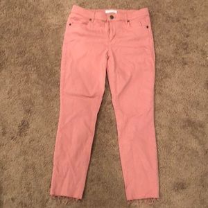 Loft. Size 4. Skinny crop jeans.